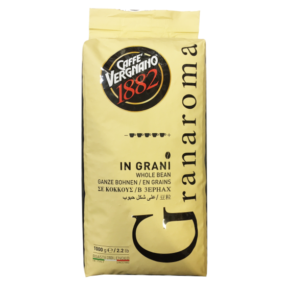 Caffe vergnano grani gran aroma 1kg