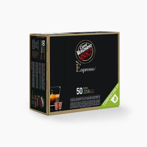 Caffè Vergnano Oro Nespresso 50 Capsule Compostabili