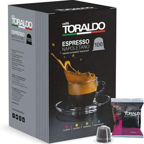 Caffè Toraldo Nespresso Classica 100 Capsule